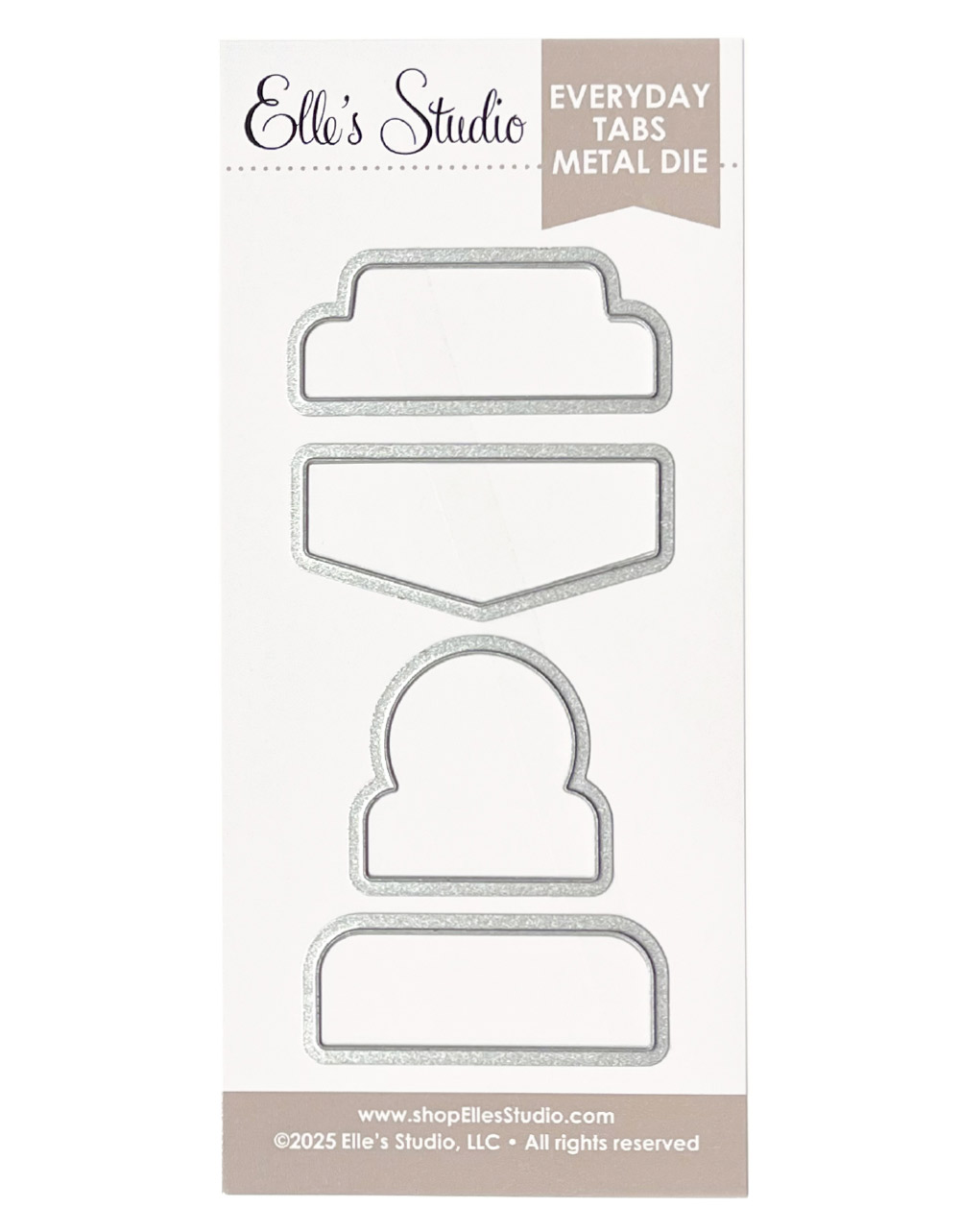 Restocked: Everyday Tabs Metal Die