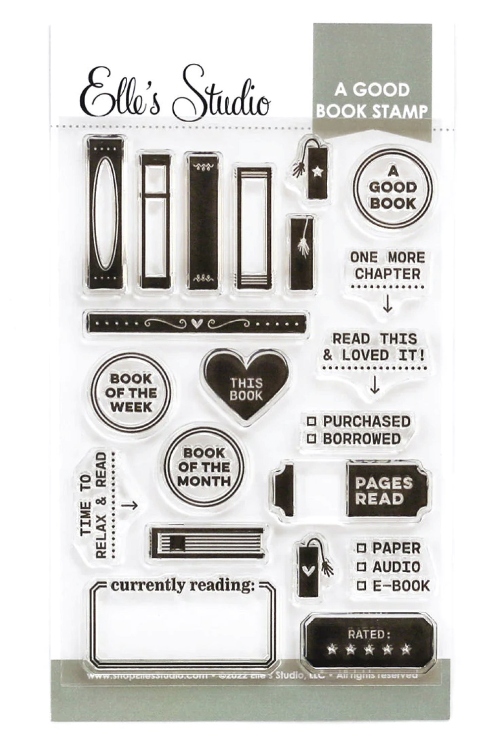 Restocked: A Good Book Stamp