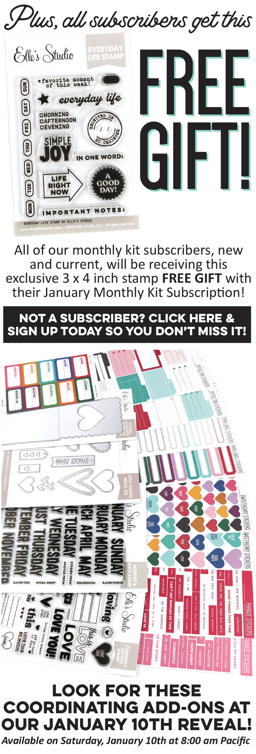 Plus, ALL subscribers will receive this FREE GIFT!
