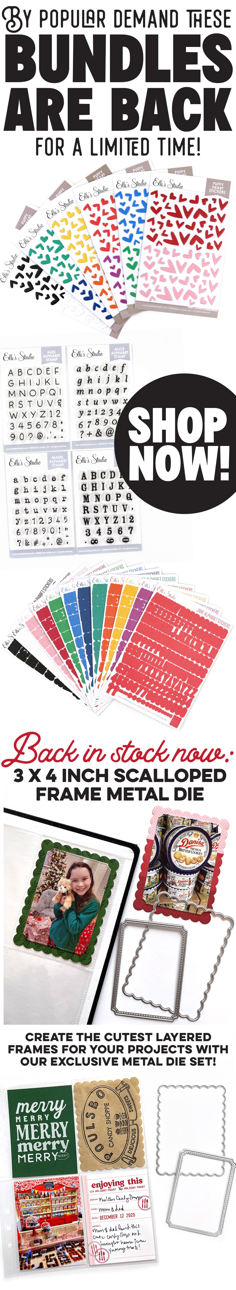 Bundles are back... for a limited time!