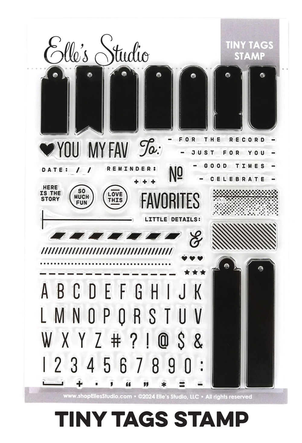 Tiny Tags Stamp