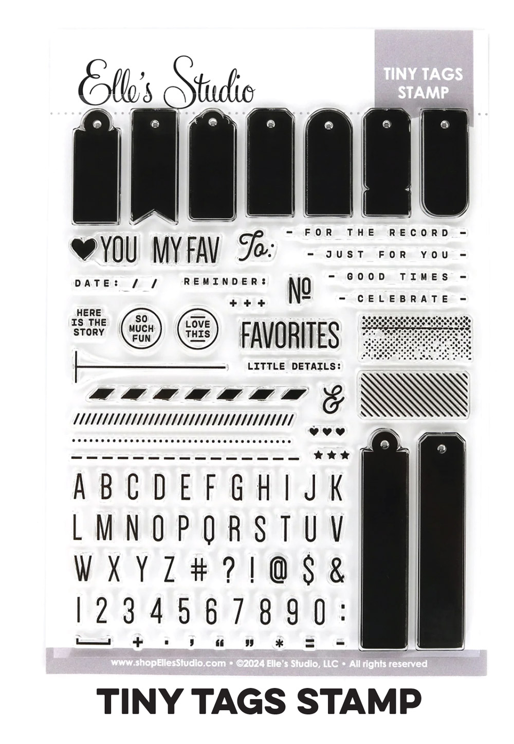 Restocked: Tiny Tags Stamp