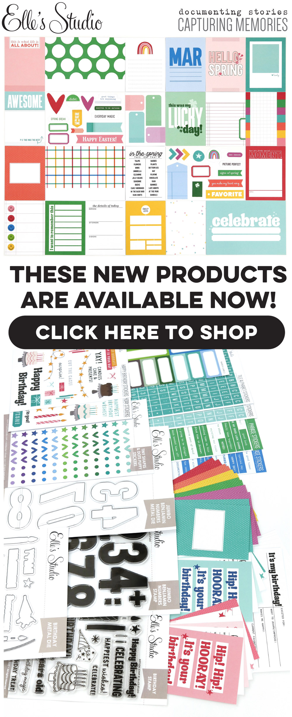 Our March Kit and add-ons have arrived!