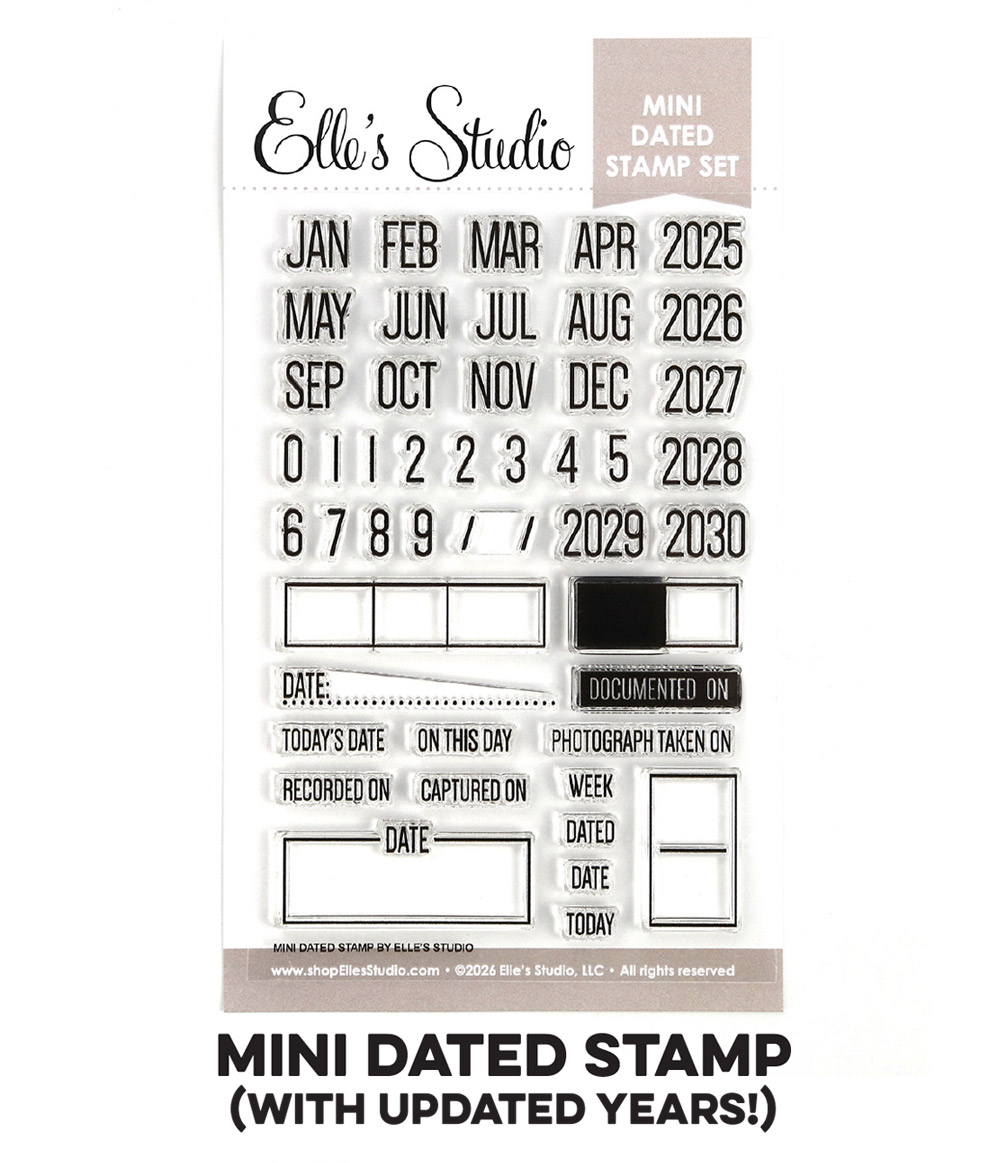 Restocked: Mini Dated Stamp