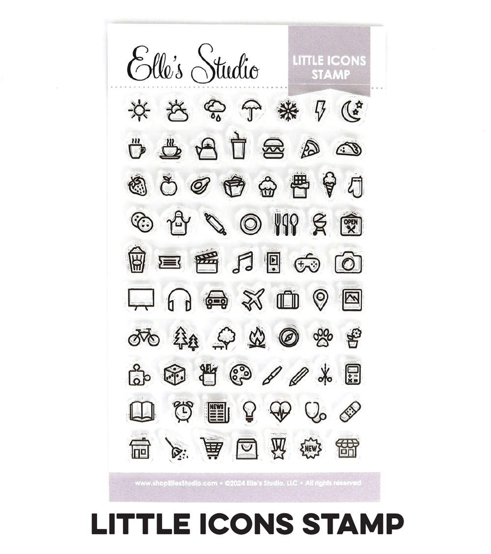 Restocked: Little Icons Stamp