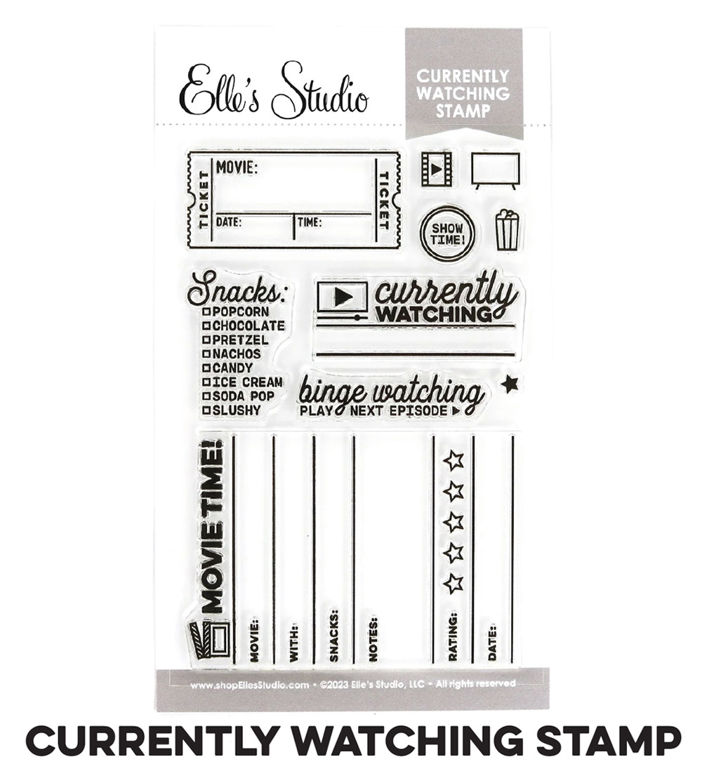 Restocked: Currently Watching Stamp