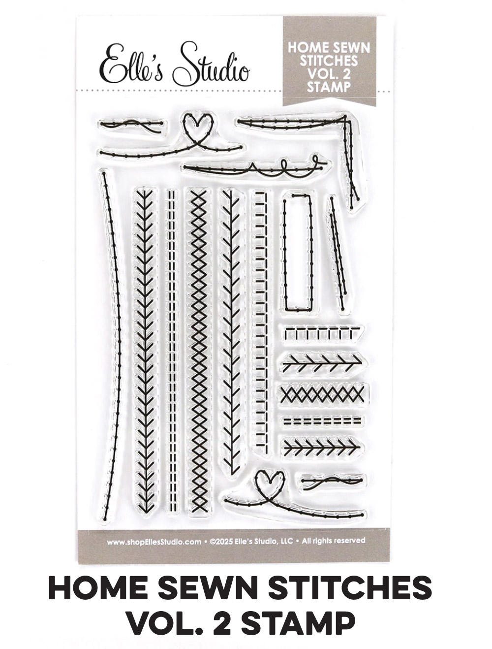 Restocked: Home Sewn Stitches Stamp Vol. 2