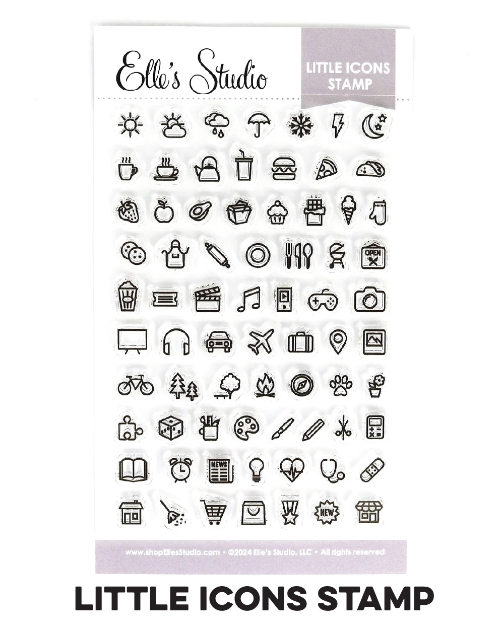 Restocked: Little Icons Stamp