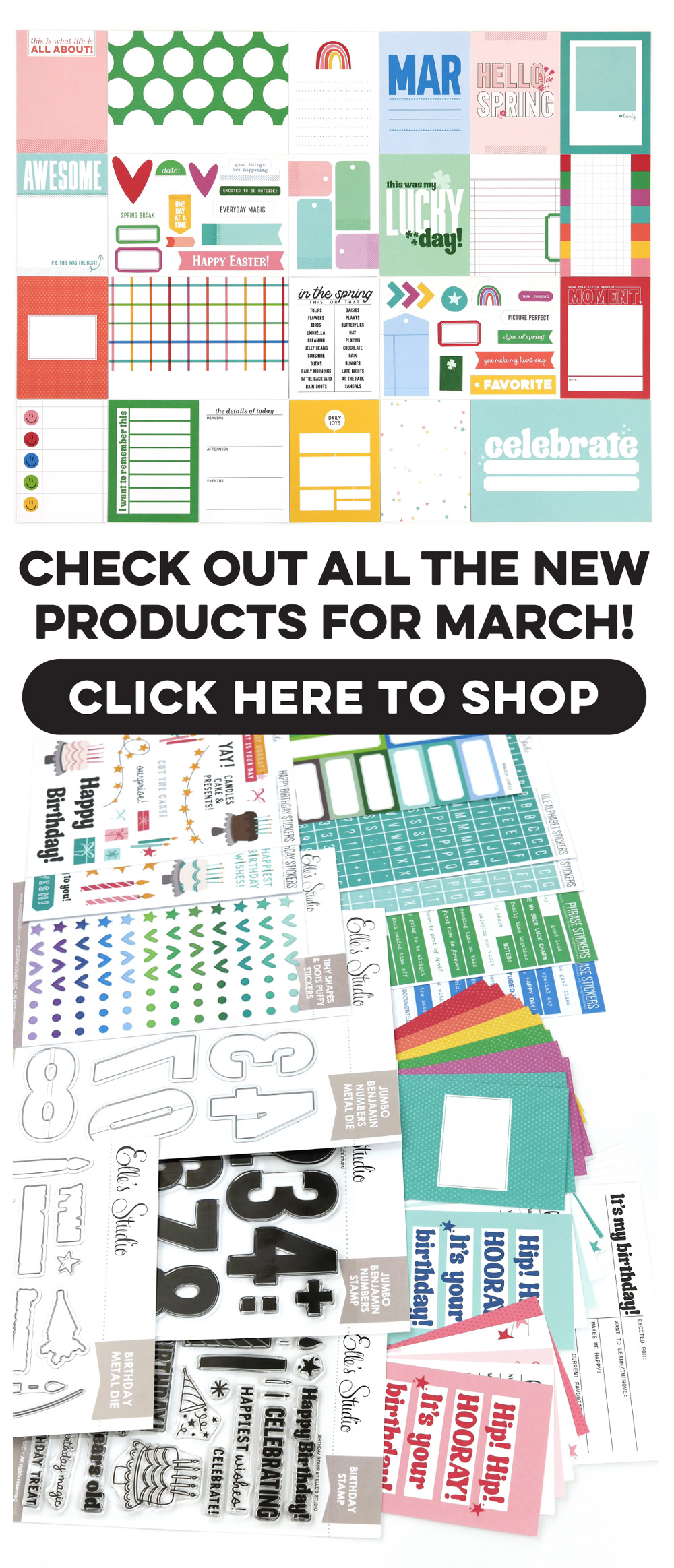 See what's NEW for March!