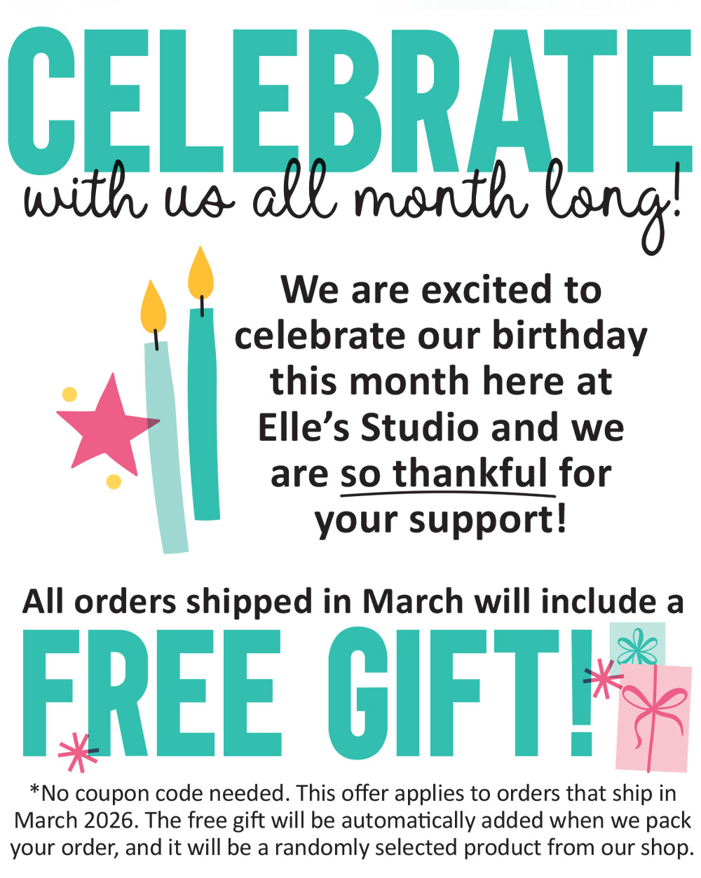 Celebrate with us all month long!