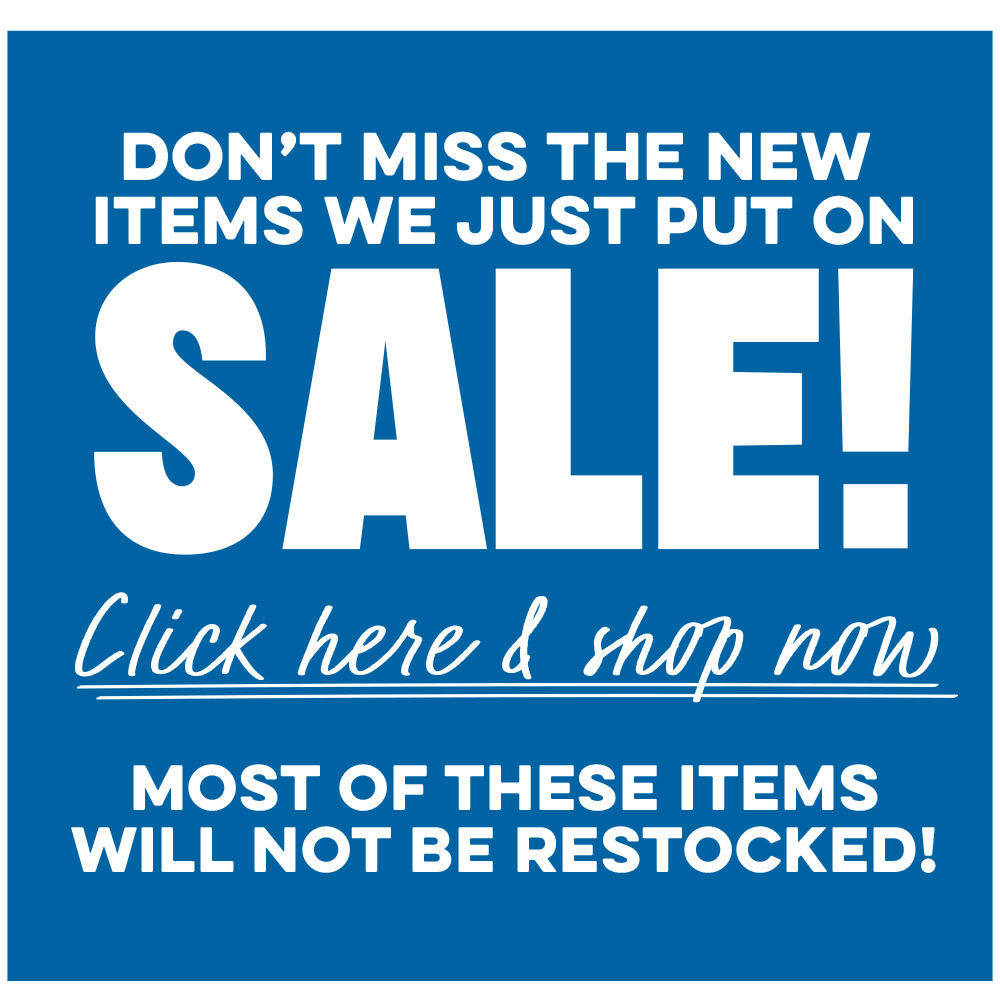 Shop our SALE section now!