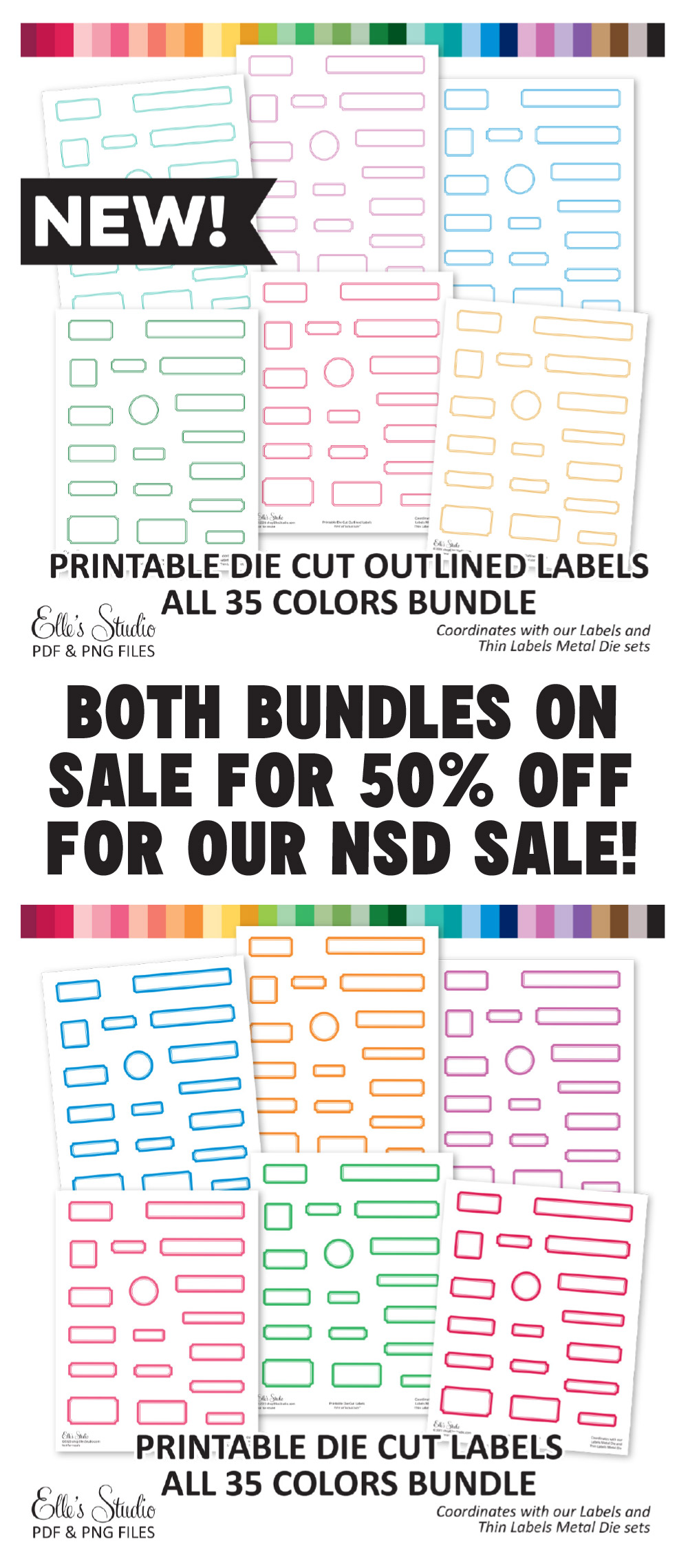 Both BUNDLES on sale now for NSD!