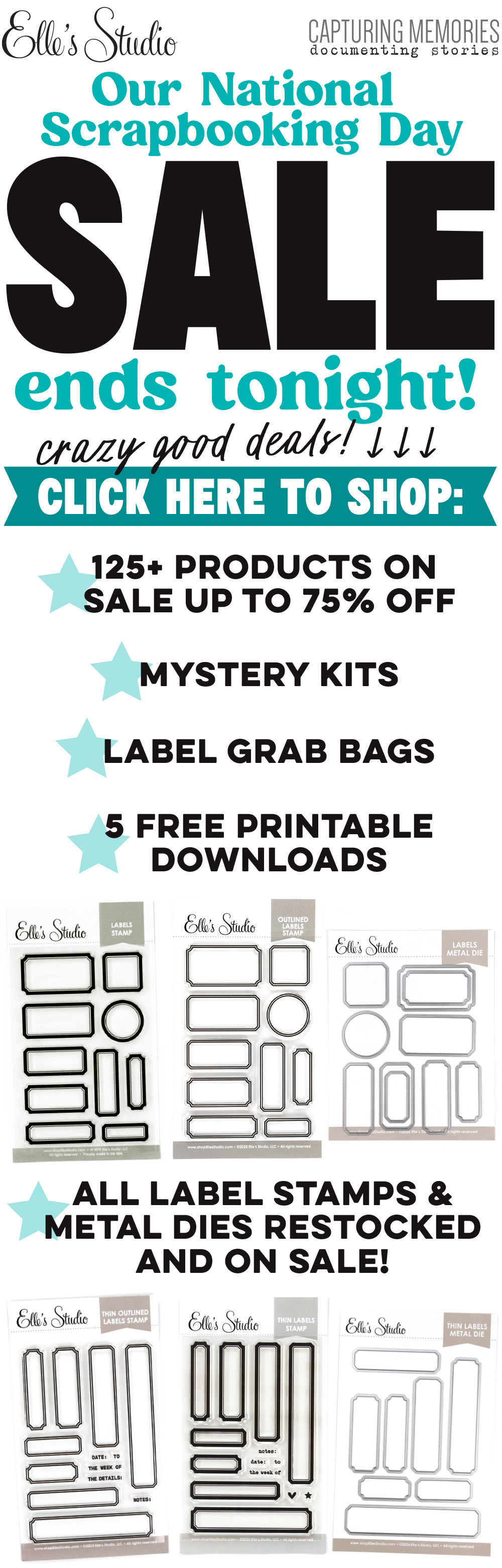 Our NSD sale ends tonight!