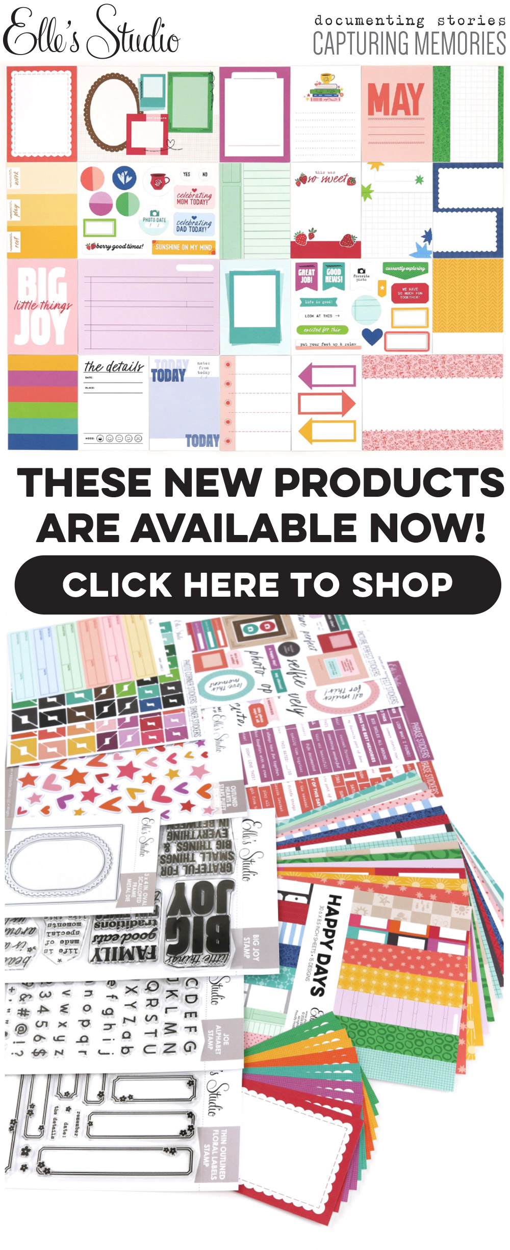 Our May Kit and add-ons have arrived!