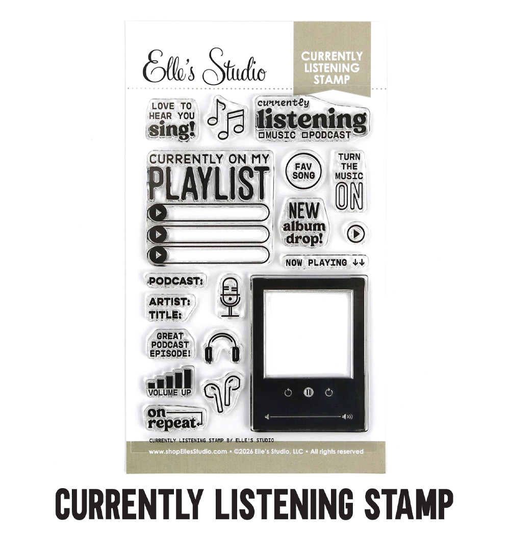 Restocked: Currently Listening Stamp