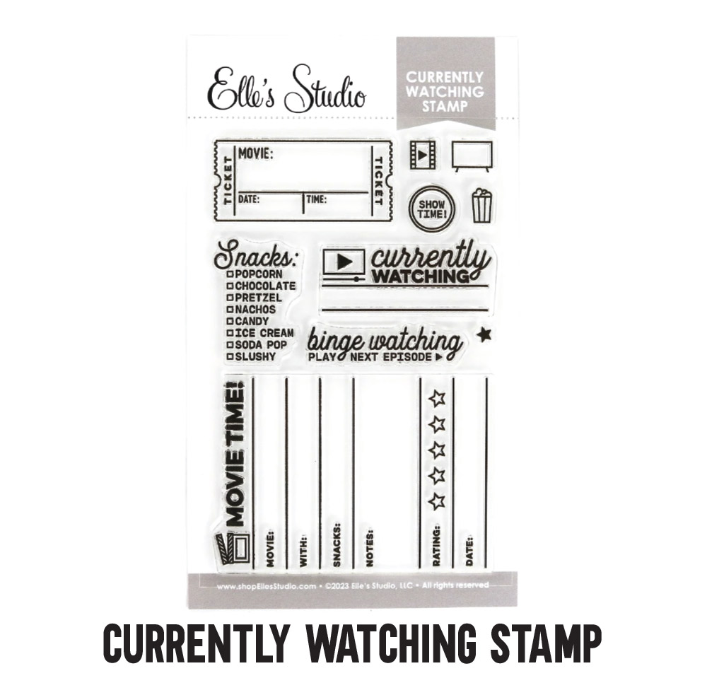 Restocked: Currently Watching Stamp