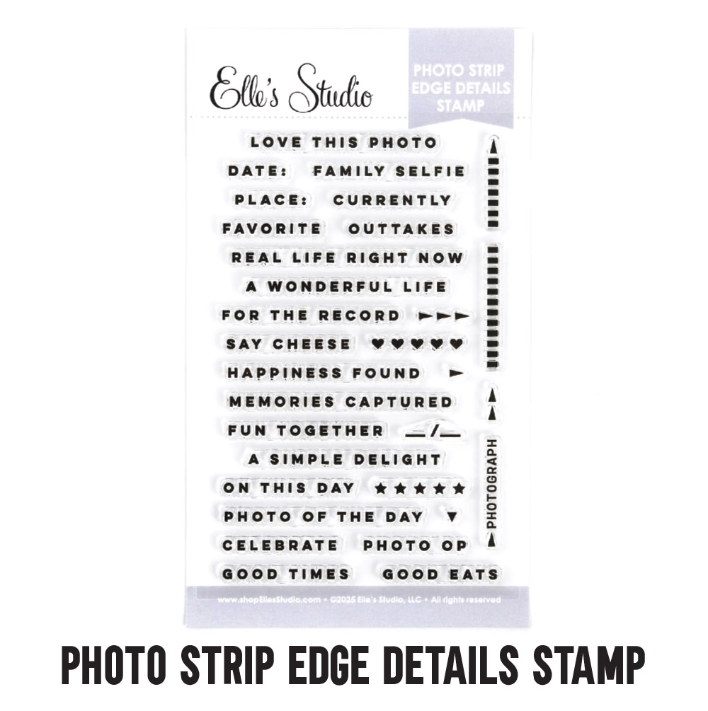 Restocked: Photo Strip Edge Details Stamp