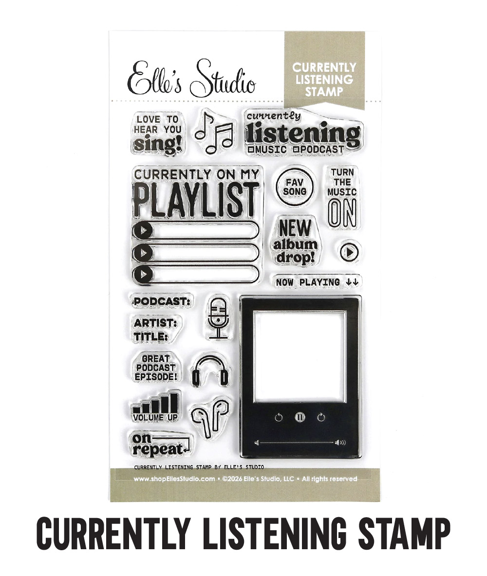 Restocked: Currently Listening Stamp
