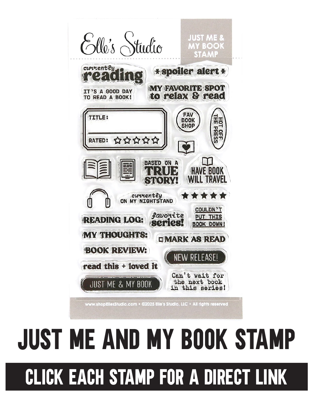 Restocked: Just Me and My Book Stamp