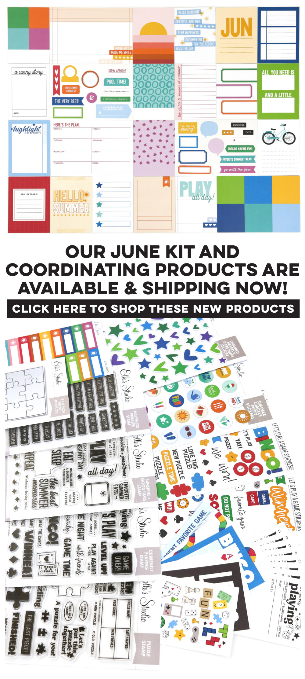 Don't miss our newest products!