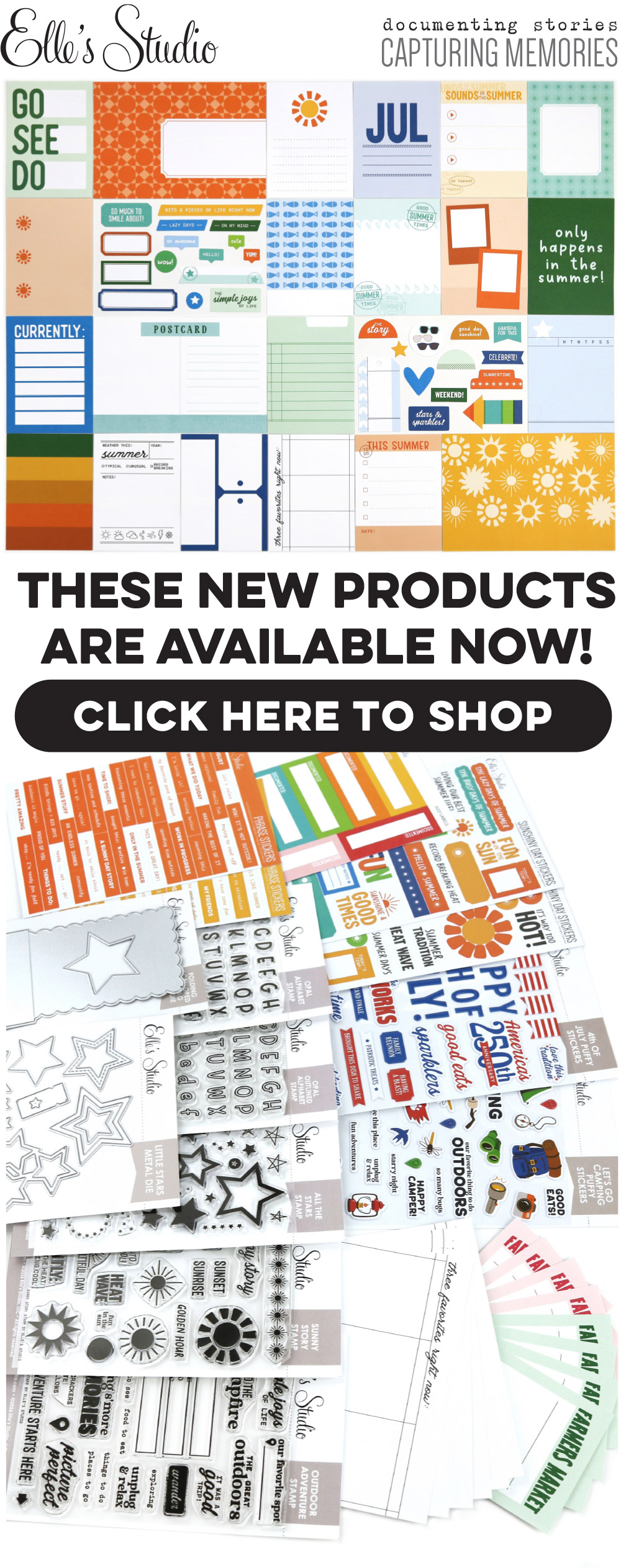 Our July Kit and add-ons have arrived!