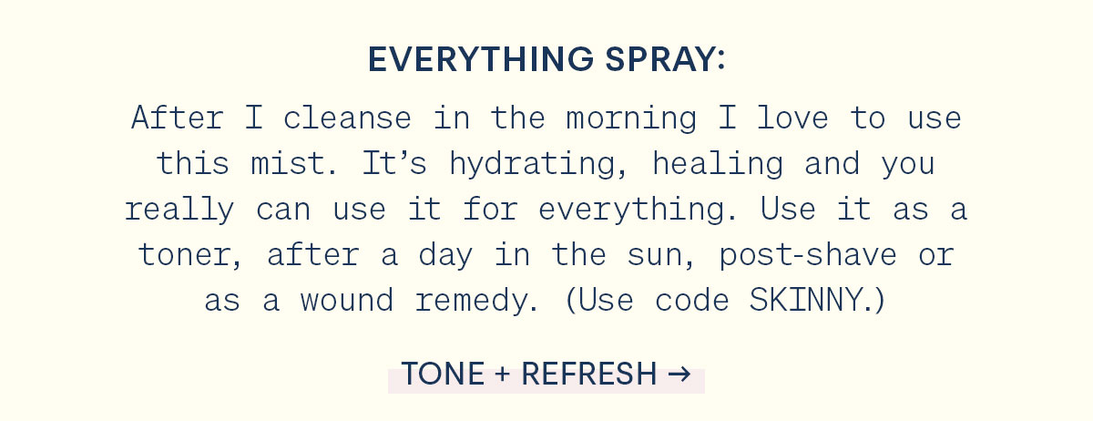 shop everything spray 