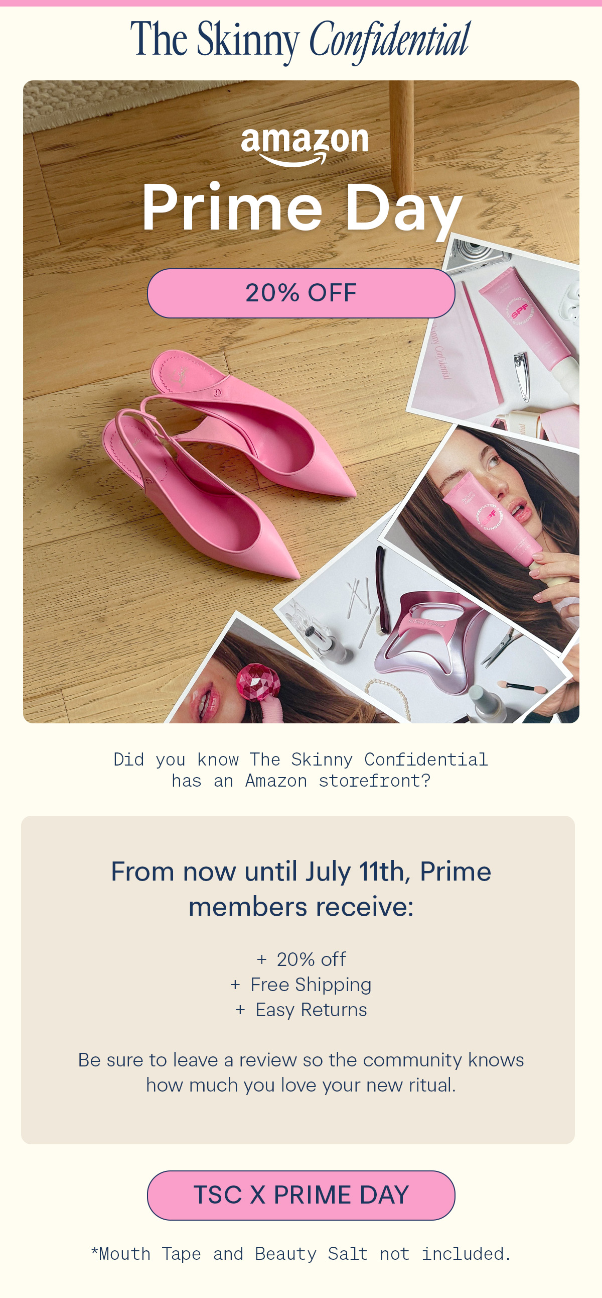Shop TSC on Prime Day 