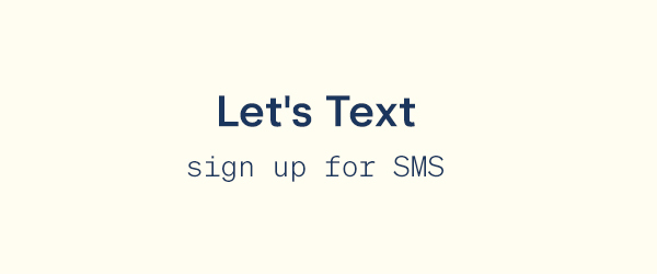 let's text