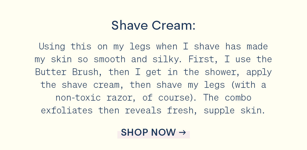 shop shave cream 