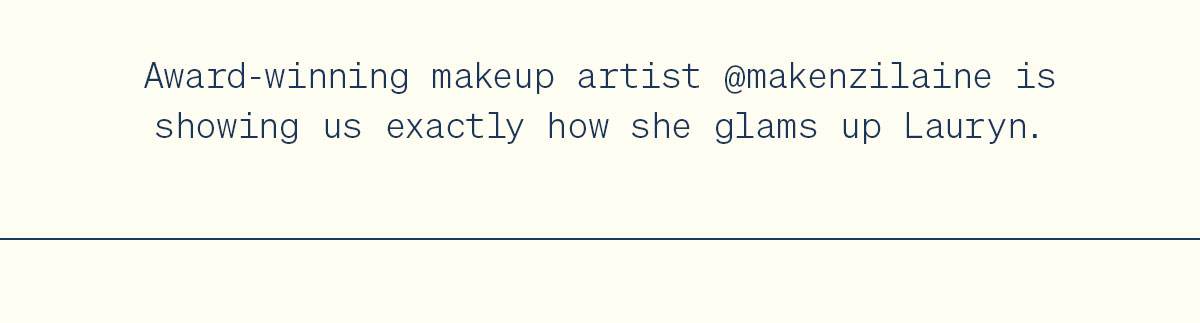 shop lauryn's glam