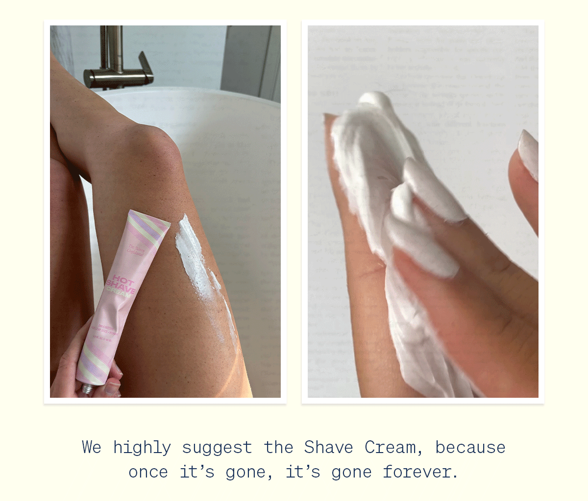 shop the shave cream