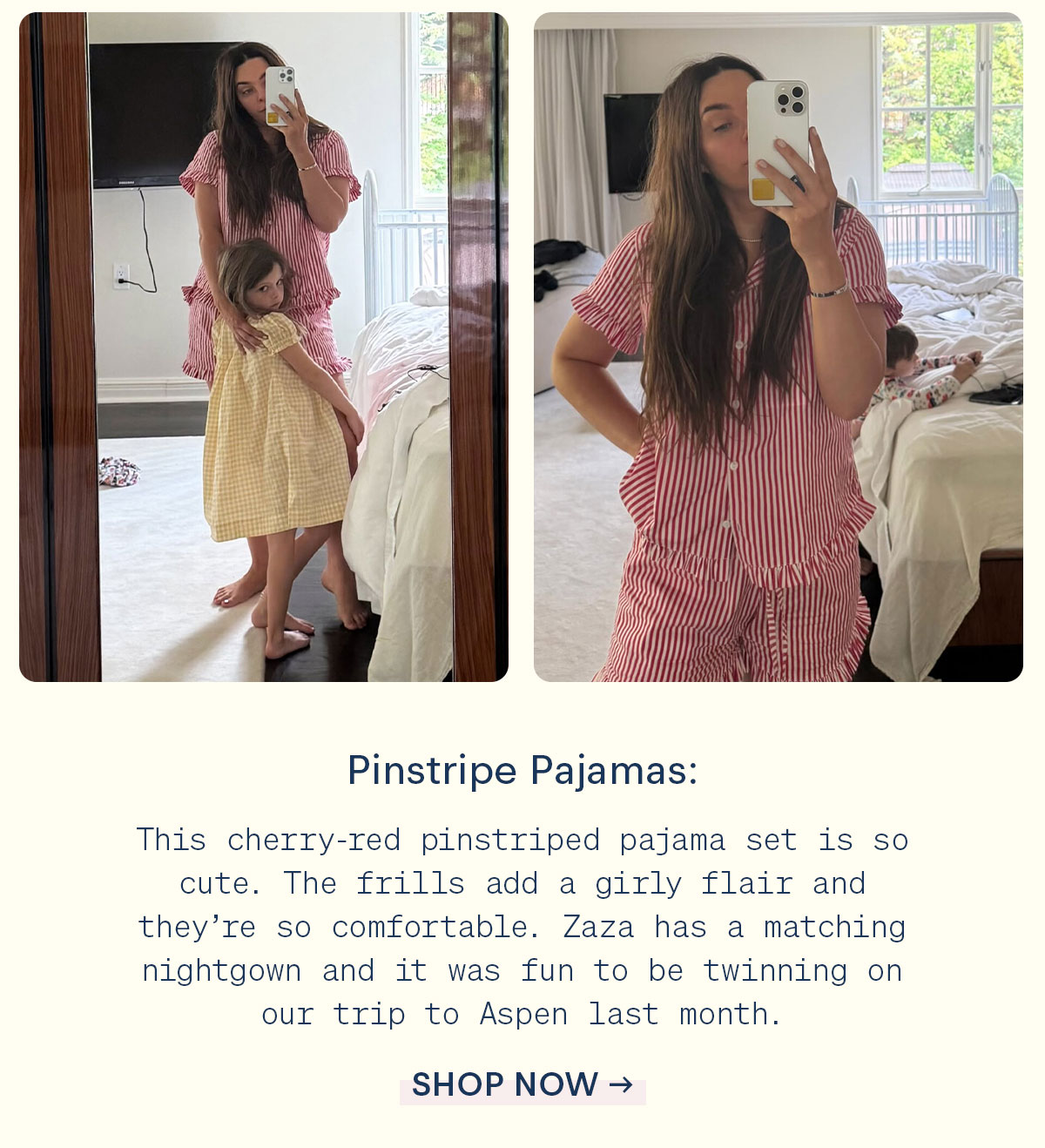 shop pinstrpe pajamas