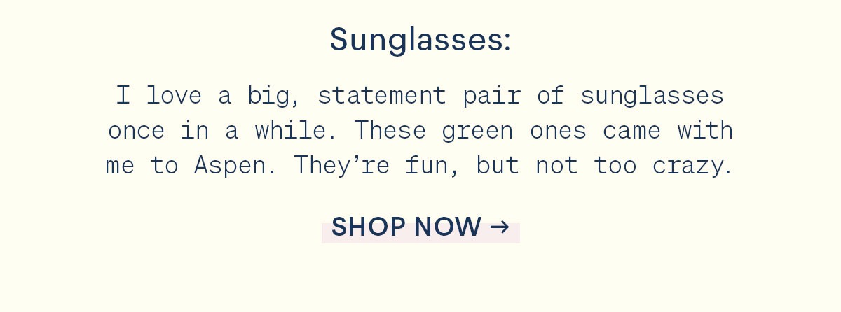 shop sunglasses