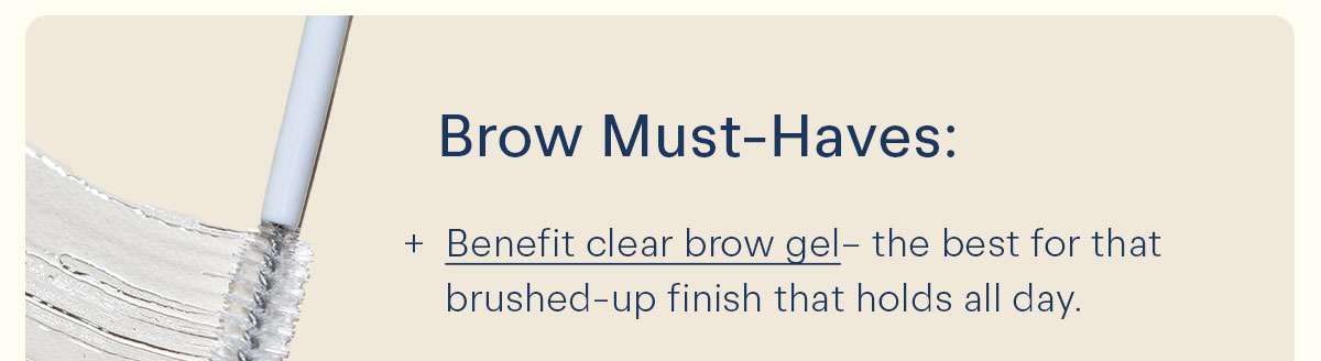 shop benefit brow gel 