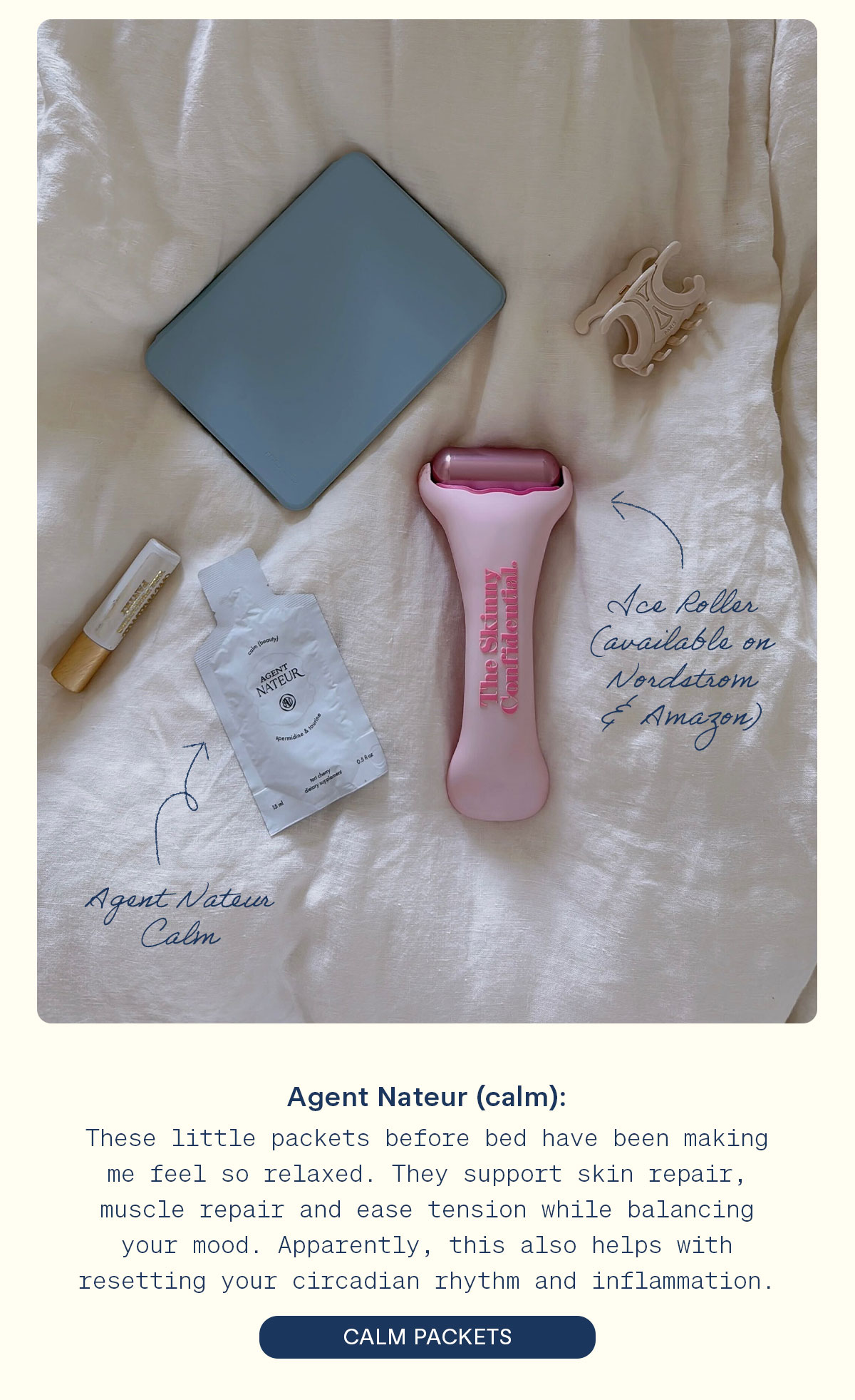 shop calm packets