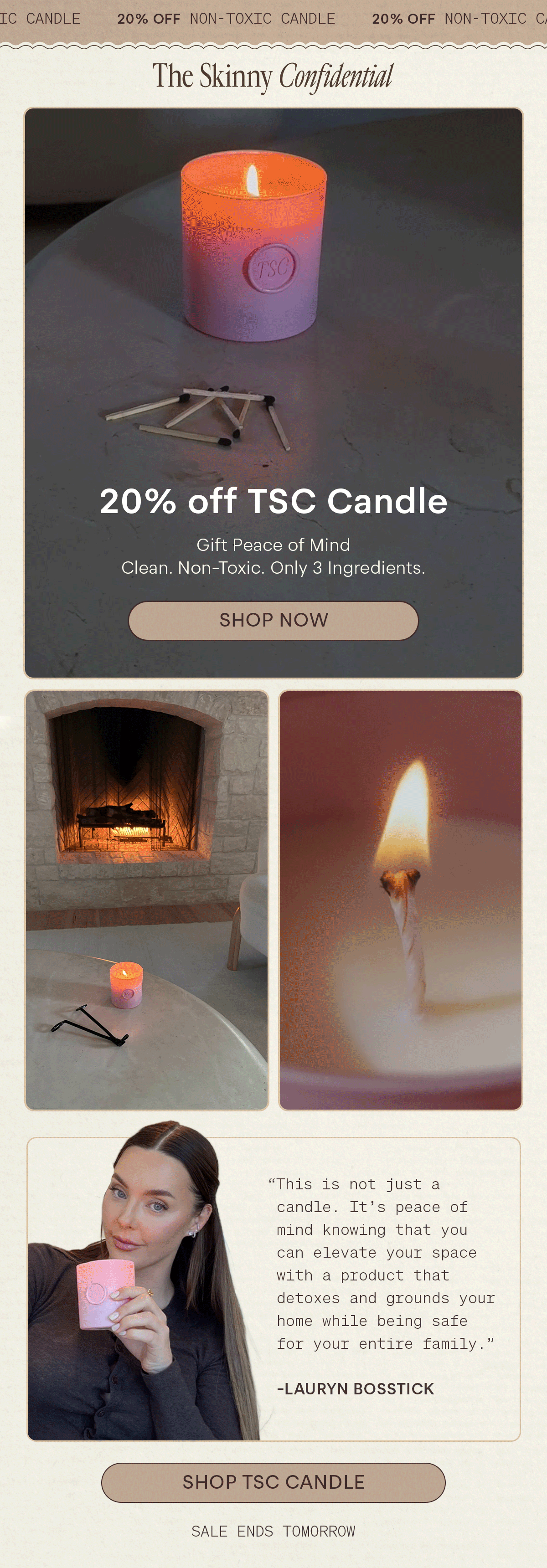 shop tsc candle
