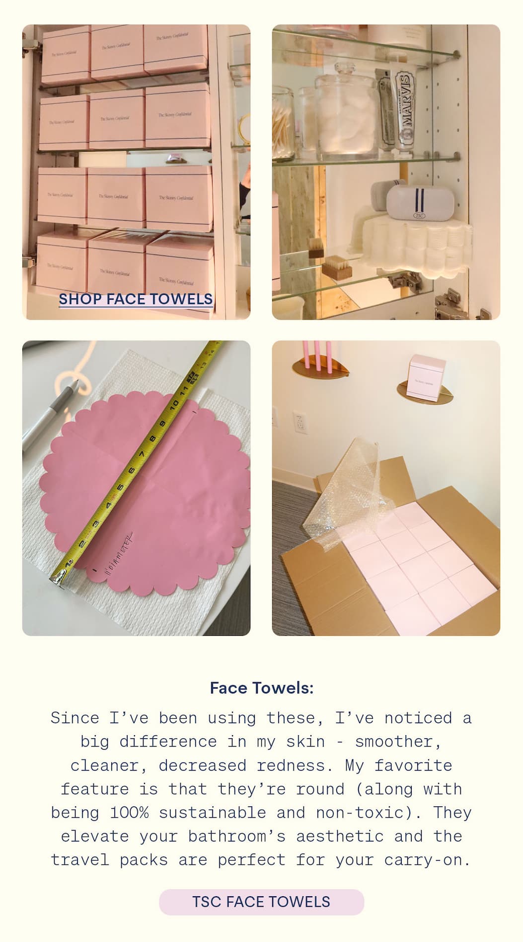 shop face towels
