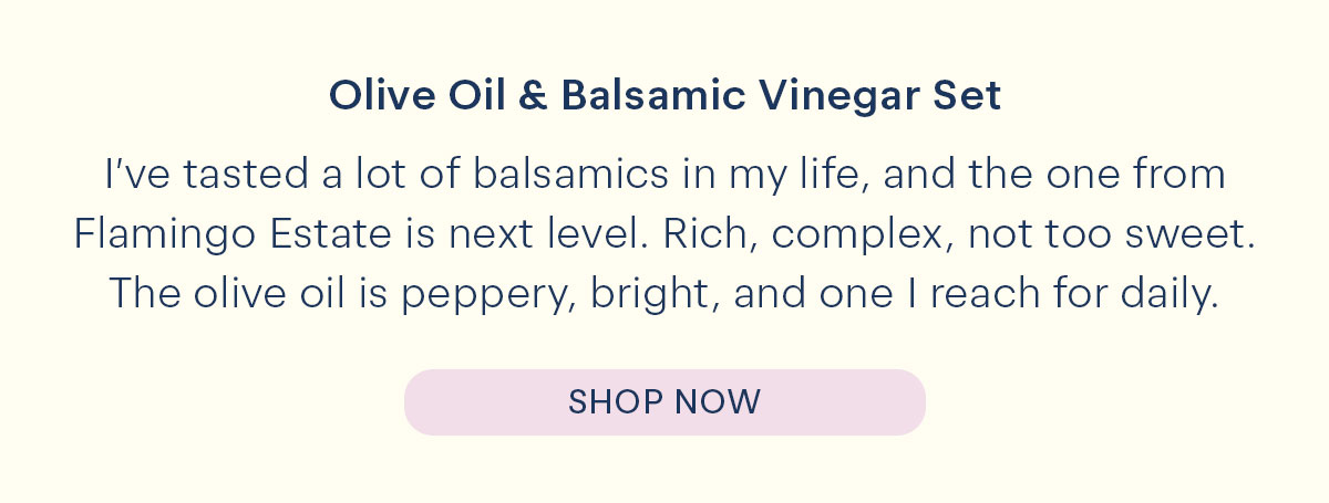 shop olive oil & balsamic vinegar set 