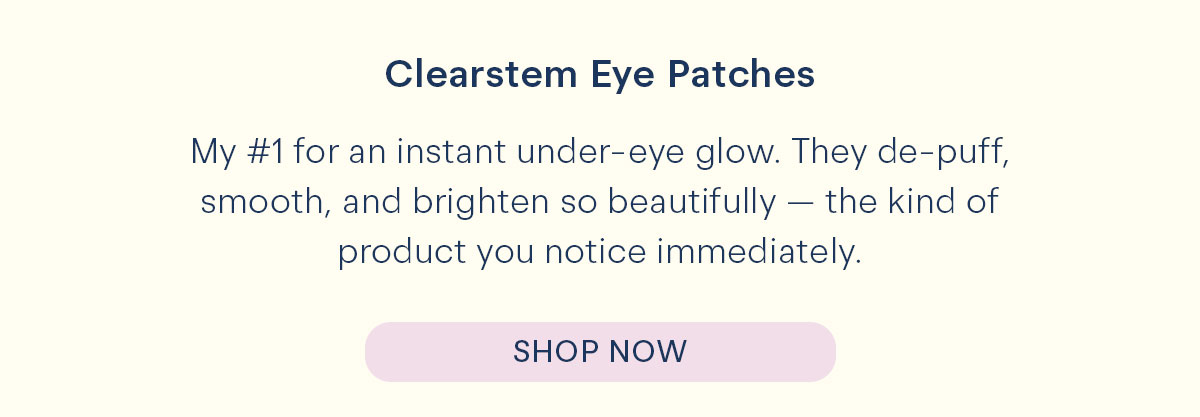 shop clearsteam eye patches