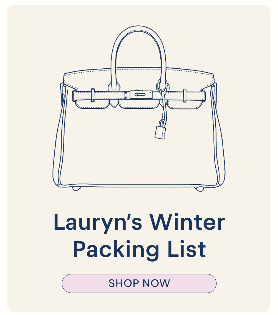 shop Lauryn's Packing List 