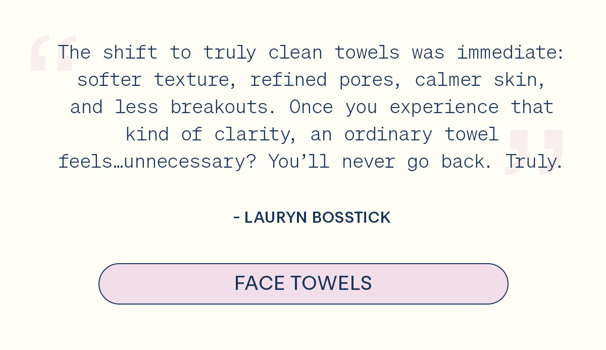 shop face towels 
