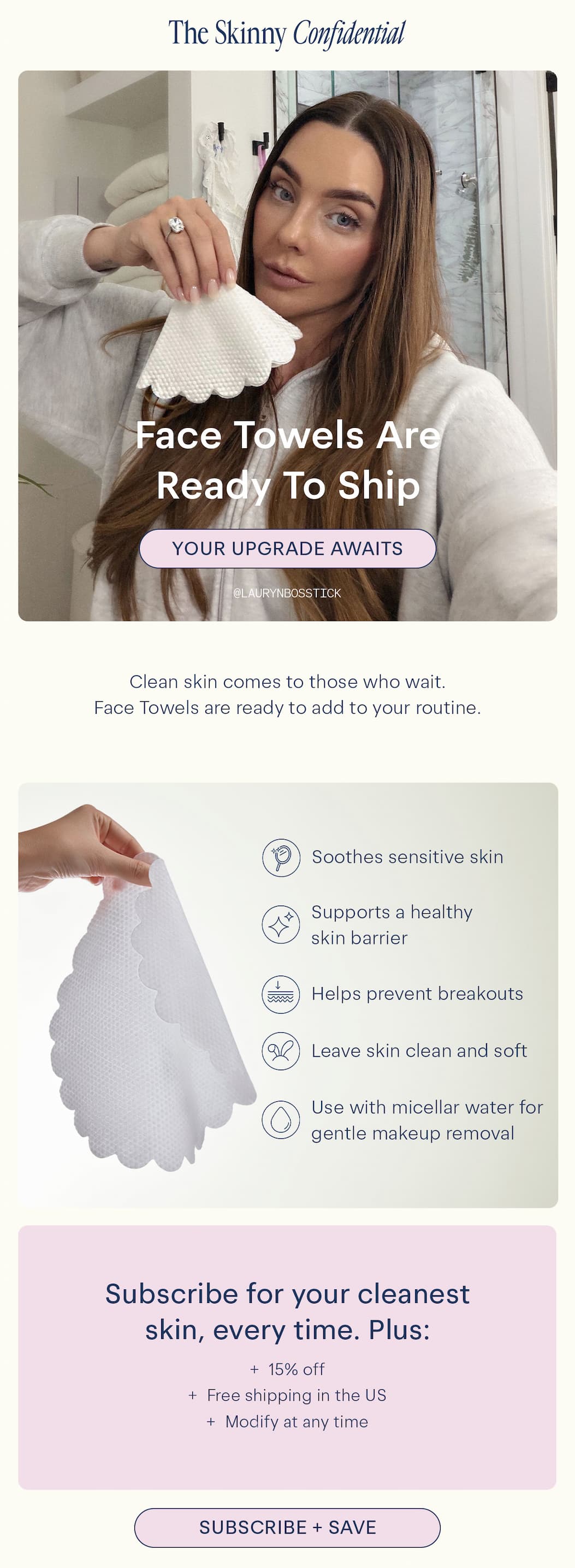 shop face towels 