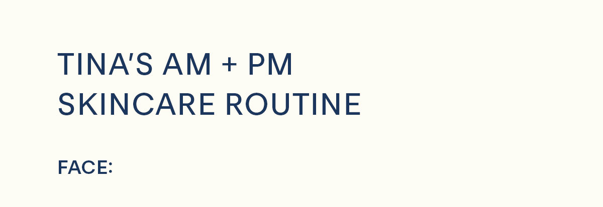 shop Tina's routine 