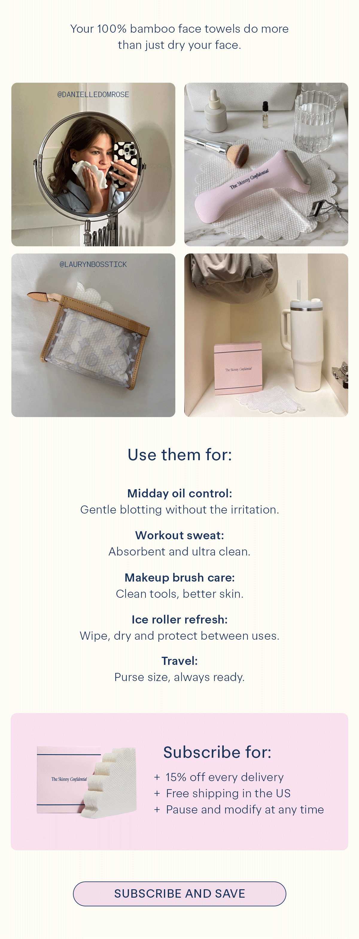 shop face towels 