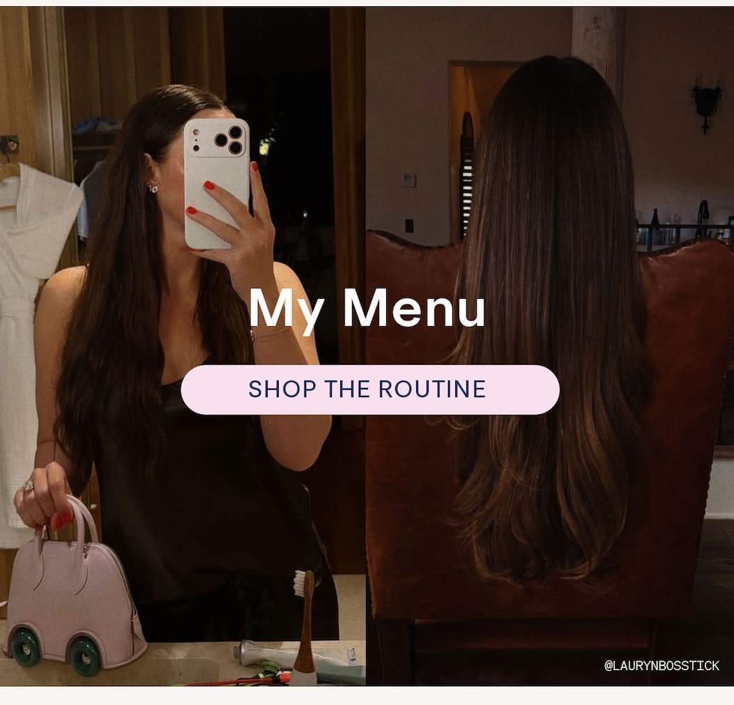 shop the hair menu 
