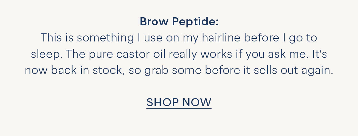 shop brow peptide 