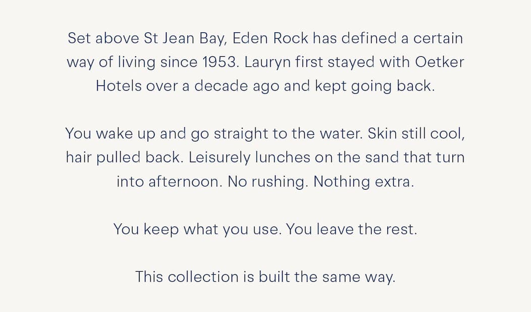 EDEN ROCK - ST BARTHS AND THE SKINNY CONFIDENTIAL
