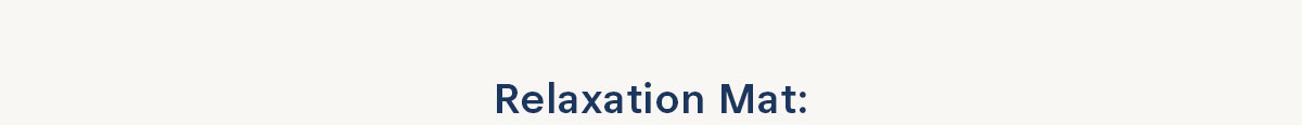 shop relaxation mat 