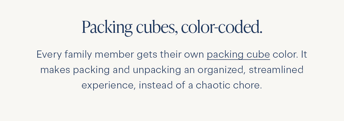 Shop Packing Cubes 