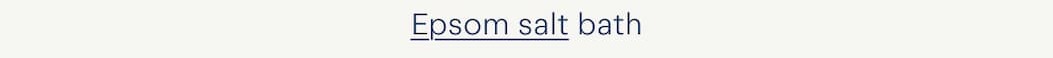 Shop Epsom Salt Bath 